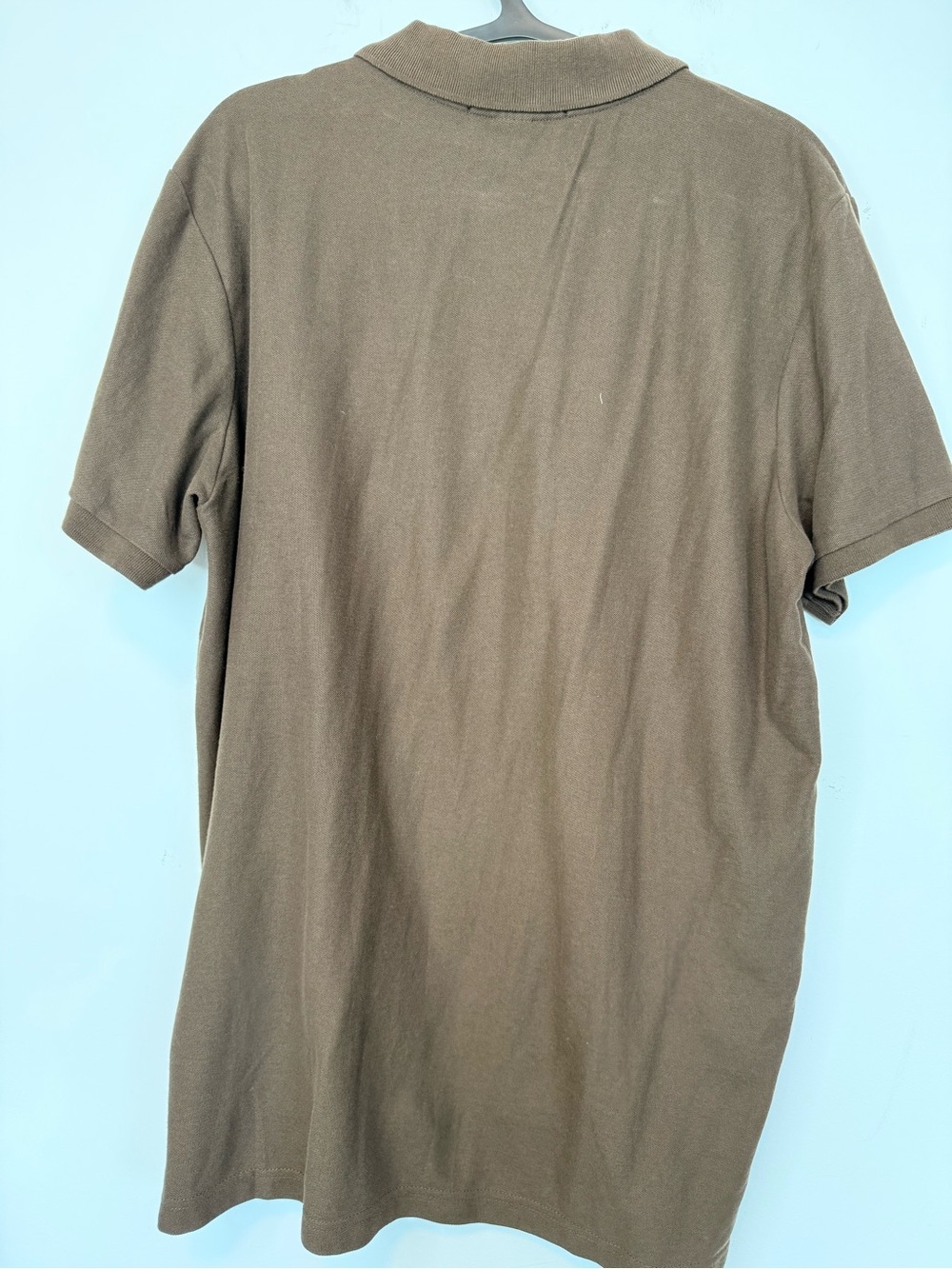 U.S. Polo Assn. Brown Short Sleeve Polo with Embroidered Logo size Large - Picture 5 of 9